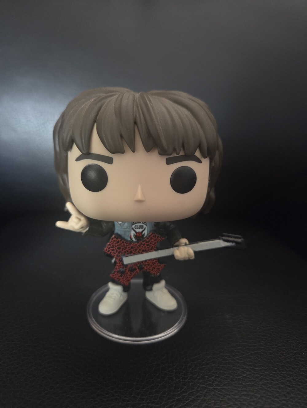POP! Vinyl Eddie Munson From Stranger Things with Red Leopard Guitar
